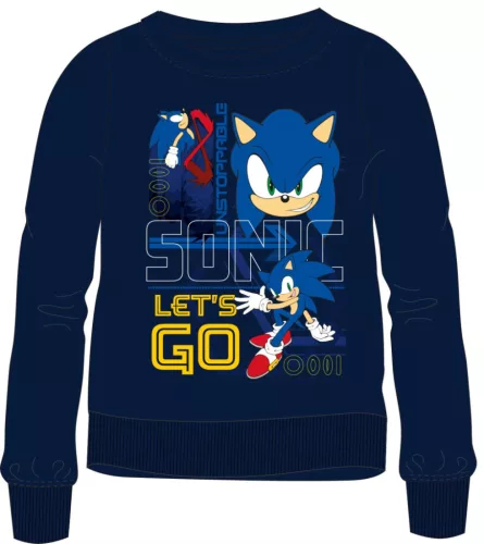 Sonic a sündisznó Go gyerek pulóver 10 év / 140 cm