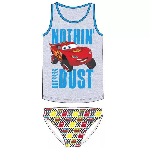 Disney Verdák Dust Grey trikó + alsó szett 7 - 8 év / 122 - 128 cm