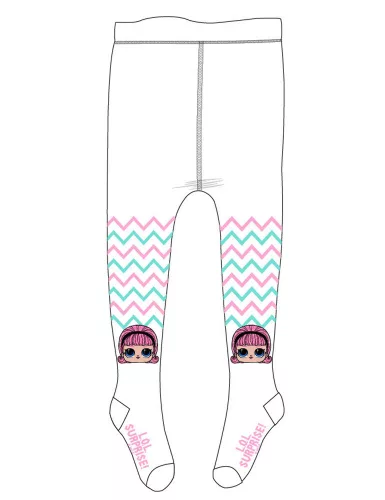 LOL Surprise Style White gyerek harisnya 3 - 4 év / 98 - 104 cm