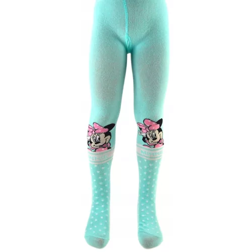 Disney Minnie Dots Green gyerek harisnya 6 - 7 év / 116 - 122 cm