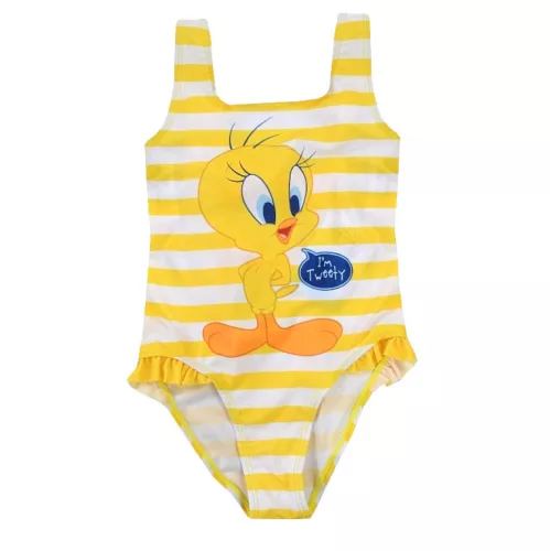 Bolondos Dallamok Tweety gyerek fürdőruha, úszó 6 - 8 év / 116 - 128 cm