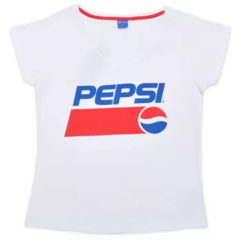 Pepsi White női rövid póló, felső XS