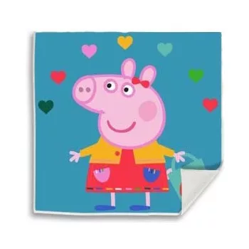   Peppa malac Hearts Mágikus Kéztörlő arctörlő, törölköző 30x30cm