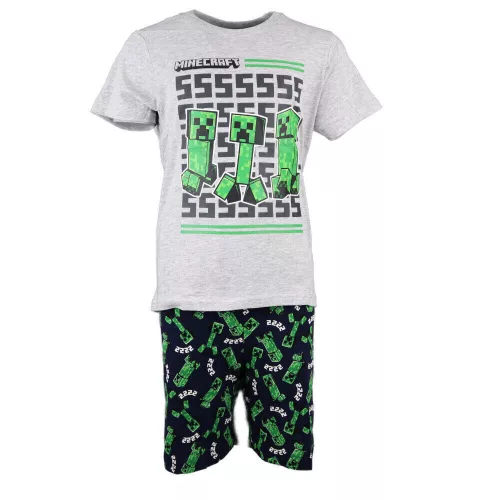 Minecraft Creeper Dreams gyerek rövid pizsama 9 év / 134 cm