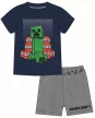 Minecraft TNT Blast gyerek rövid pizsama 12 év / 152 cm