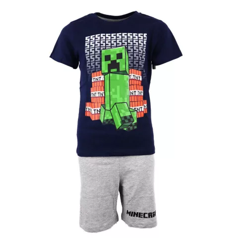 Minecraft TNT Blast gyerek rövid pizsama 8 év / 128 cm