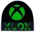 Xbox Symbol Green gyerek sapka 56 cm
