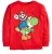 Super Mario Yoshi gyerek hosszú ujjú póló, felső 6 - 7 év / 116 - 122 cm