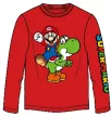Super Mario Yoshi gyerek hosszú ujjú póló, felső 6 - 7 év / 116 - 122 cm