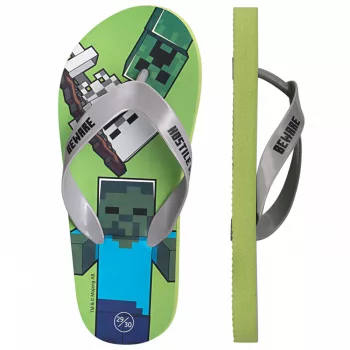 Minecraft Beware gyerek papucs, Flip-Flop 35/36