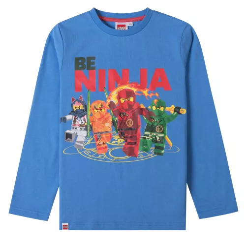 Lego Ninjago Be Ninja Blue gyerek hosszú ujjú póló, felső 3 év / 98 cm