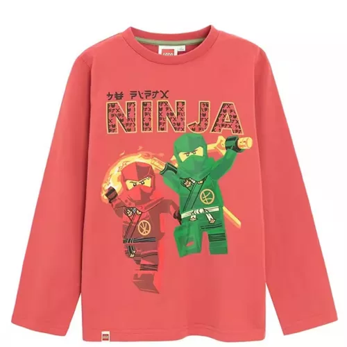 Lego Ninjago Be Ninja Red gyerek hosszú ujjú póló, felső 3 év / 98 cm