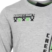Minecraft Create Grey gyerek hosszú ujjú póló, felső 6 év / 116 cm