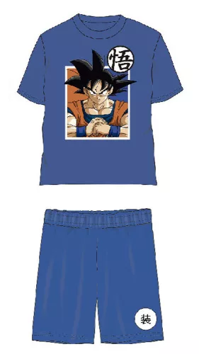 Dragon Ball Saiyan Blue gyerek rövid pizsama 6 év / 116 cm