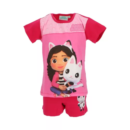 Gabi babaháza Pandy Paws Pink gyerek rövid pizsama 6 év / 116 cm