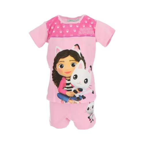Gabi babaháza Pandy Paws Light Pink gyerek rövid pizsama 3 év / 98 cm