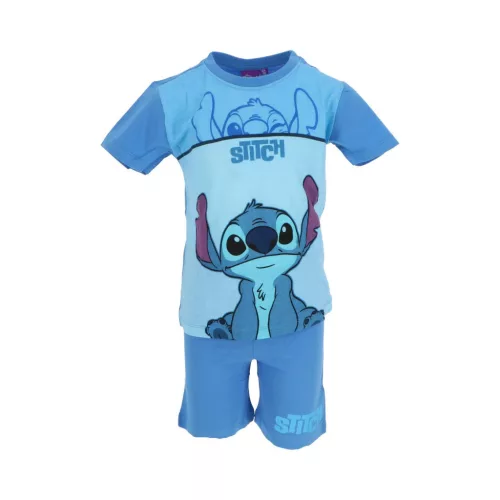 Disney Lilo és Stitch, A csillagkutya Sweet Light Blue gyerek rövid pizsama 6 év / 116 cm