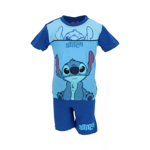 Disney Lilo és Stitch, A csillagkutya Sweet Blue gyerek rövid pizsama 8 év / 128 cm
