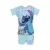 Disney Lilo és Stitch, A csillagkutya Scrump Blue gyerek rövid pizsama 3 év / 98 cm