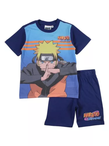 Naruto Kage Bunshin Blue gyerek rövid pizsama 7 év / 122 cm