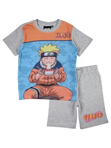 Naruto Ramen Grey gyerek rövid pizsama 8 év / 128 cm