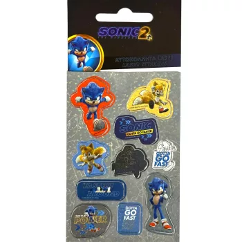Sonic a sündisznó Fastest hologrammos matrica szett