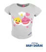 Baby Shark Fun Grey gyerek rövid póló, felső 6 év / 116 cm