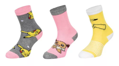 Pokémon Pika-Eevee Duo gyerek zokni 27/30