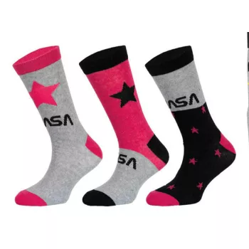 NASA Pink Stars gyerek zokni 27/30