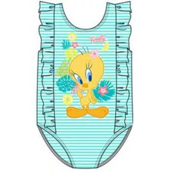   Bolondos dallamok Tweety Blue baba fürdőruha, úszó 12 hó