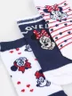 Disney Minnie Lovely Blue baba zokni 0/6 hó