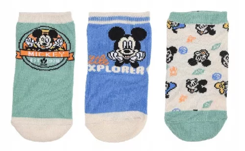 Disney Mickey Explorer Green baba zokni 0/6 hó