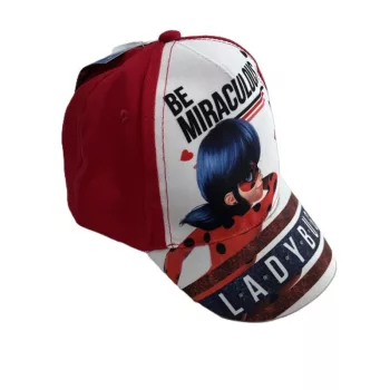  Katicabogár és Fekete macska kalandjai Be Hero White gyerek baseball sapka 52 cm
