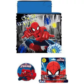 Pókember Crime Fighter Blue gyerek sál, snood