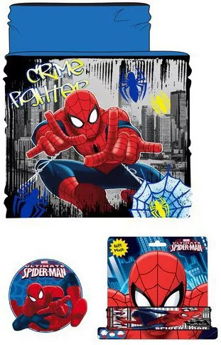Pókember Crime Fighter Blue gyerek sál, snood