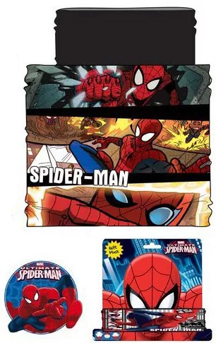 Pókember Crime Fighter Black gyerek sál, snood