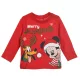 Disney Mickey Pluto Red Karácsonyi baba póló, felső 6 hó