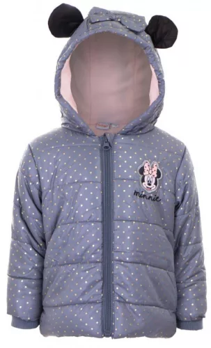 Disney Minnie Purple baba bélelt kabát 18 hó