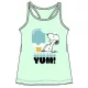 Snoopy Yum Green gyerek rövid póló, felső 10 év / 140 cm