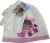 Disney Dr Plüssi Hug White gyerek sapka + kesztyű szett 54 cm