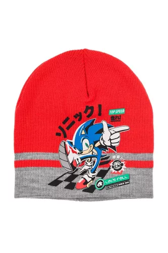 Sonic a sündisznó Let's Roll Red gyerek sapka 54 cm