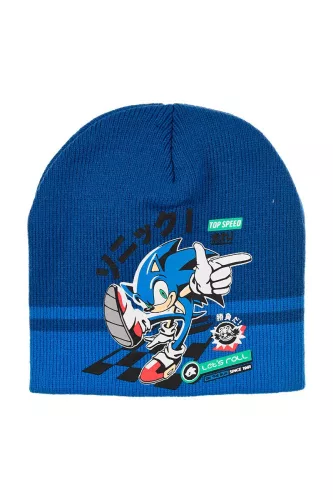 Sonic a sündisznó Let's Roll gyerek sapka 52 cm