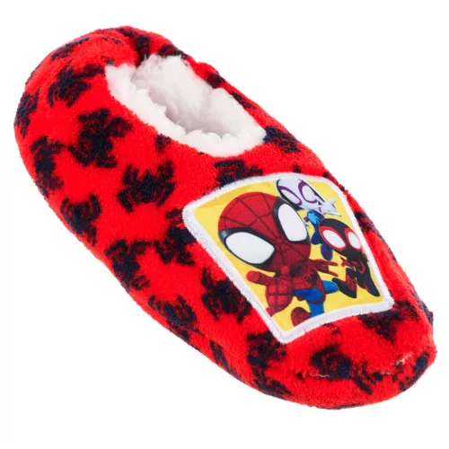 Pókember Spidey Friends Red gyerek téli papucs 31/34