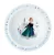 Disney Jégvarázs Royally Cool Karácsonyi micro mélytányér 16 cm