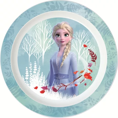 Disney Jégvarázs Blue Forest micro lapostányér 22 cm