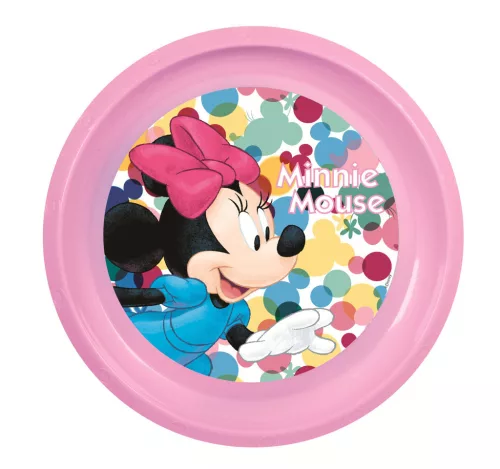 Disney Minnie Feel Good műanyag lapostányér