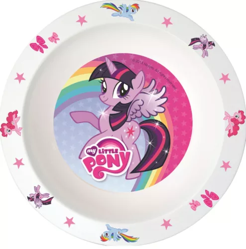 Én kicsi pónim Pink micro mélytányér 16 cm