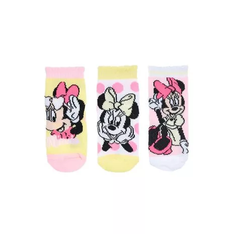 Disney Minnie Dressy Yellow baba zokni 6/12 hó
