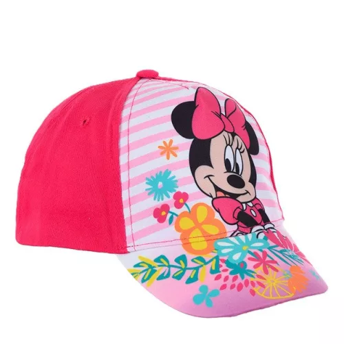 Disney Minnie Flowers Pink baba baseball sapka 48 cm