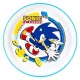 Sonic a sündisznó Rings csúszásmentes micro lapostányér
